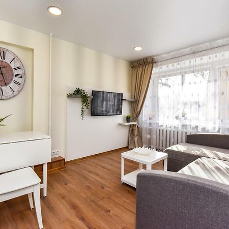 Baltieji Senamiescio Apartamentai Prie Aqua Parko Druskininkai Eksteriør bilde