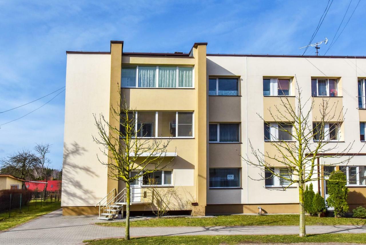 Baltieji Senamiescio Apartamentai Prie Aqua Parko Druskininkai Eksteriør bilde