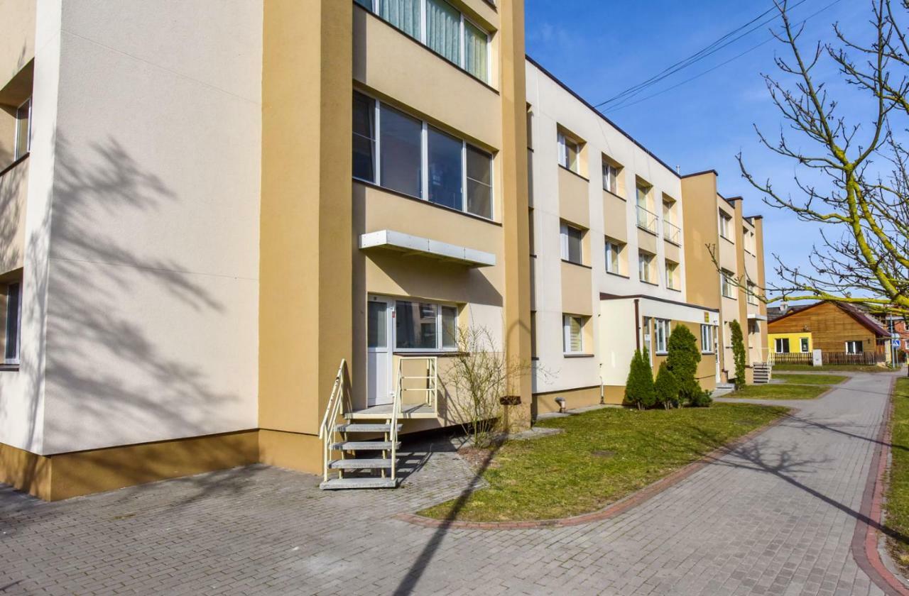 Baltieji Senamiescio Apartamentai Prie Aqua Parko Druskininkai Eksteriør bilde